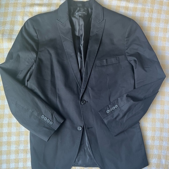International Concepts Black Suit Jacket - Picture 1 of 3
